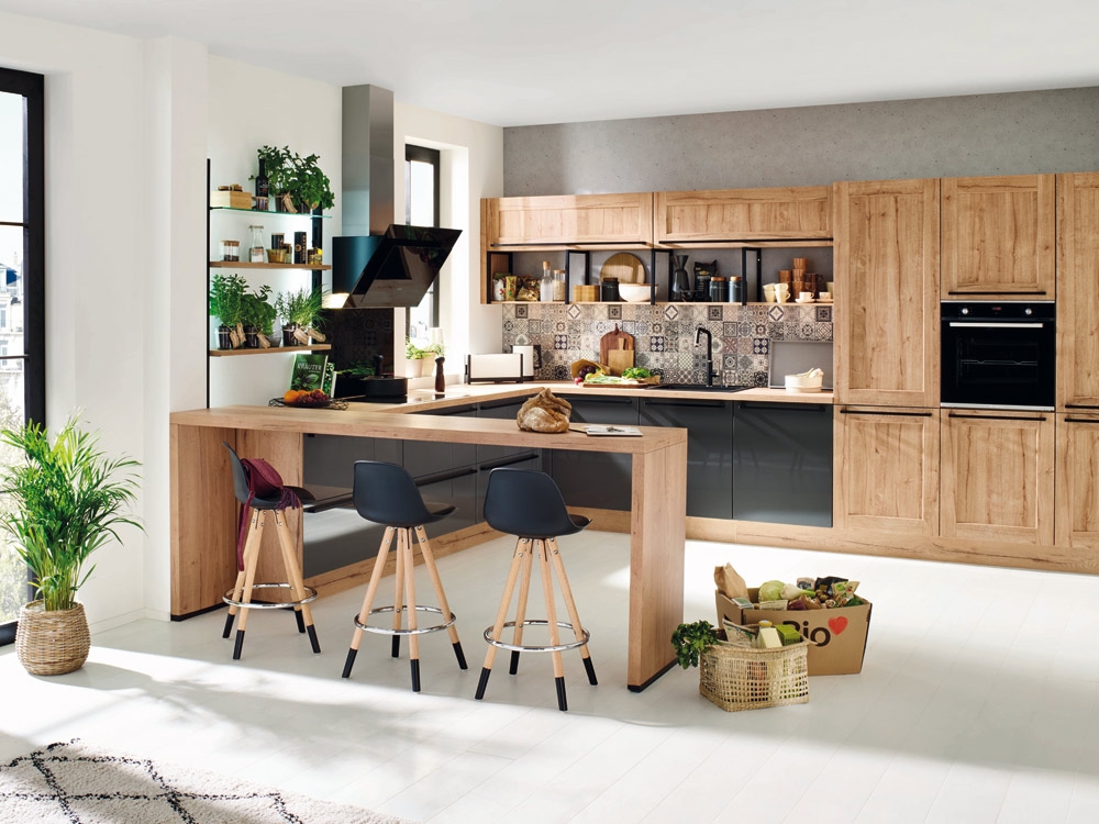 10 inspirations pour une cuisine en bois moderne