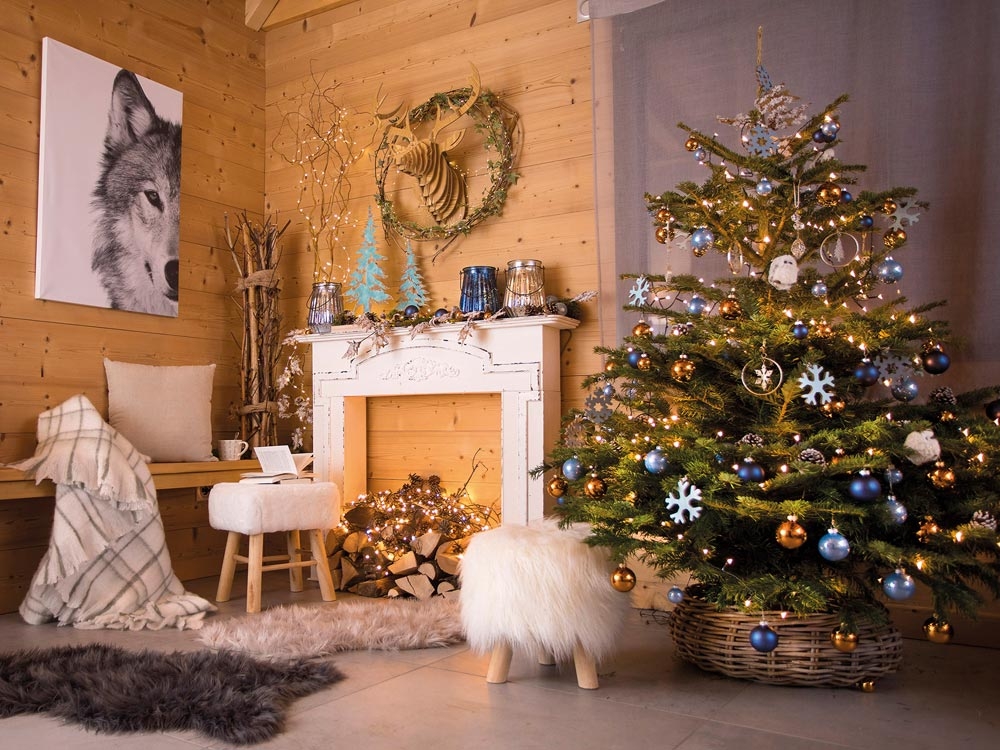 Calendrier de l'Avent en bois Forêt Enchantée-Deco Lumineuse