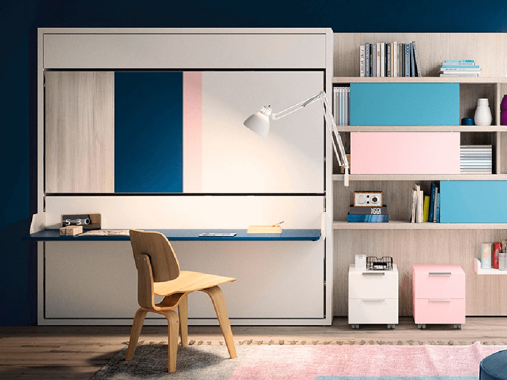 Un bureau multifonctions pour aménager une chambre d'appoint