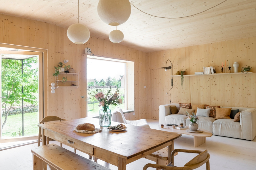 Une maison en bois au cœur des vignes - Maison à part