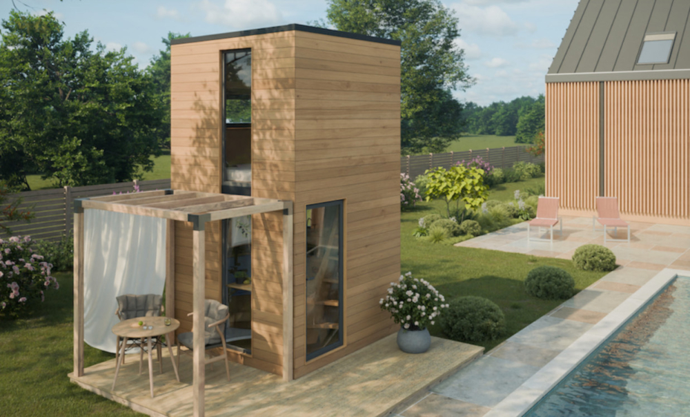 La Ruche, une tiny house de 5 m2, est le dernier modèle de Quadrapol