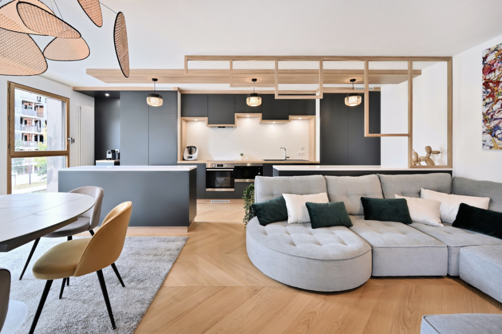 Une pièce de vie fonctionnelle et modulable - Maison à part
