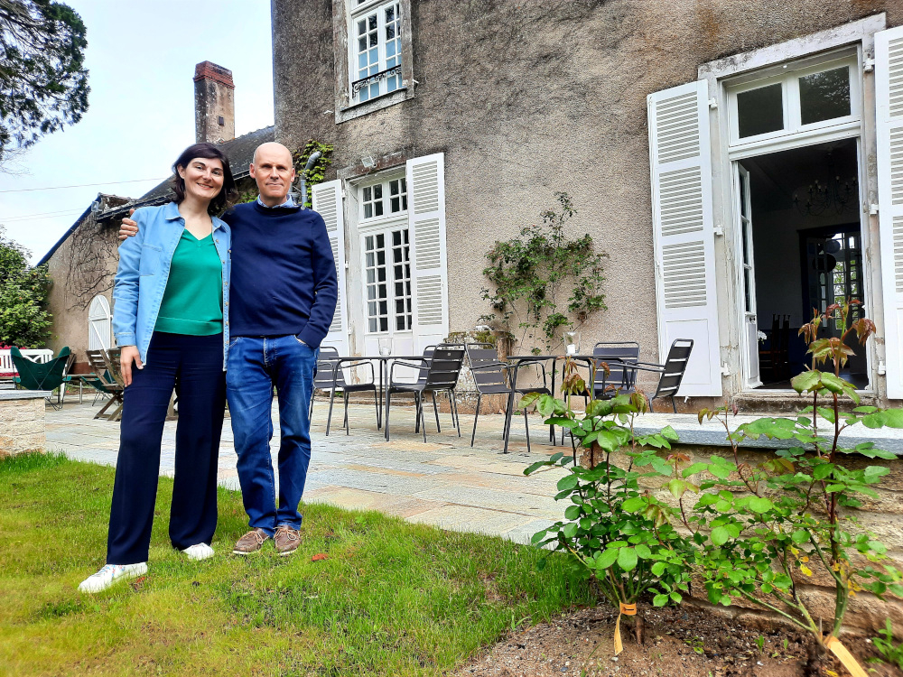 Pascal et Laureen Goüin ont ouvert leurs chambres d'hôtes en février dernier