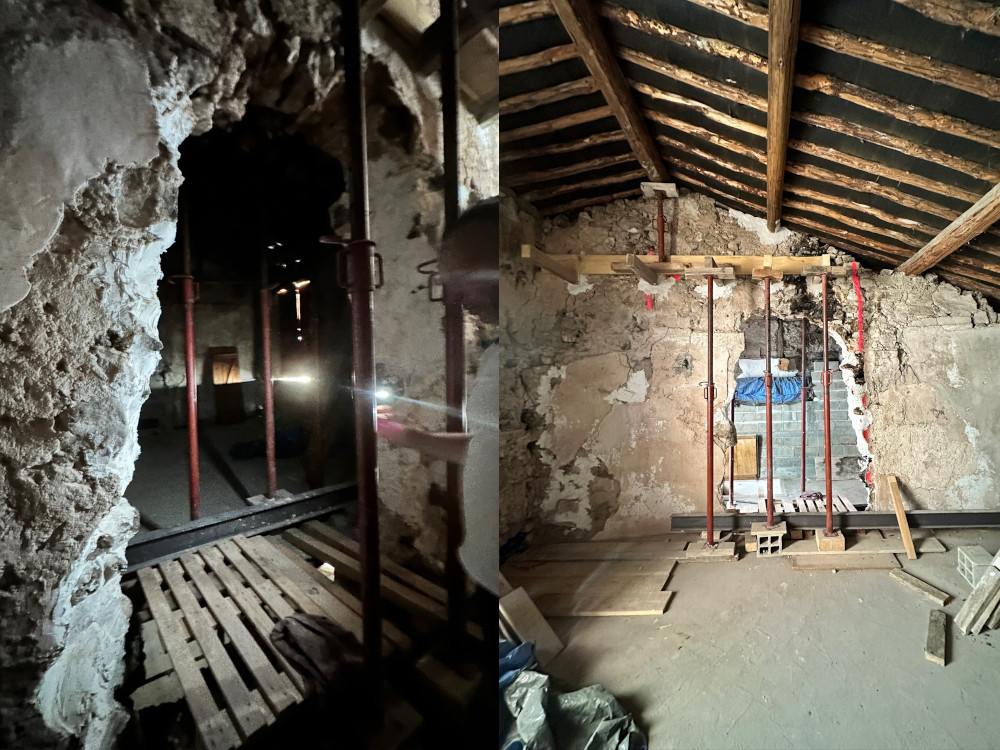 Huit mois de travaux ont été nécessaires pour transformer cette maison en ruine
