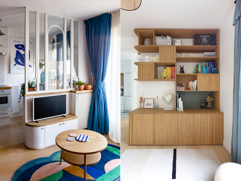 Deux menuiseries sur mesure de la Maison Claire Clerc