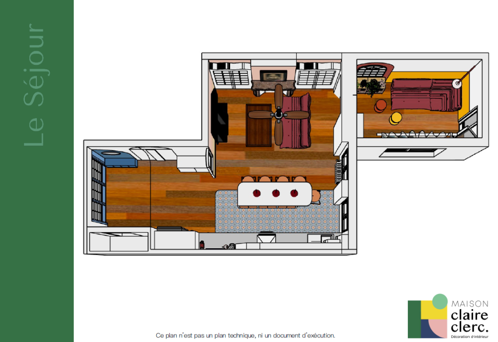 Plan de la zone de vie