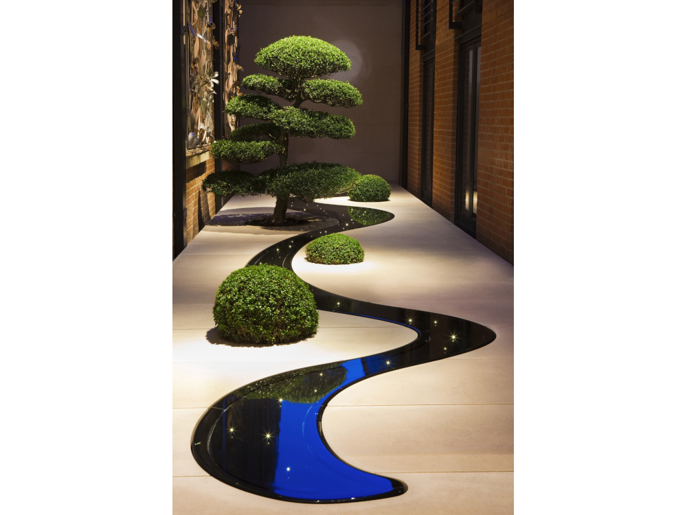 Le Jardins des Illusions créé par Tom Stuart Smith pour le Connaught - Londres, Royaume-Uni