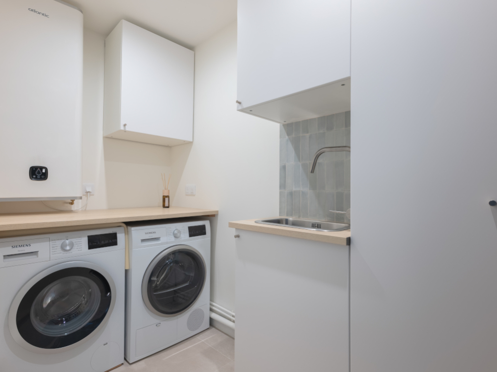 La nouvelle buanderie 