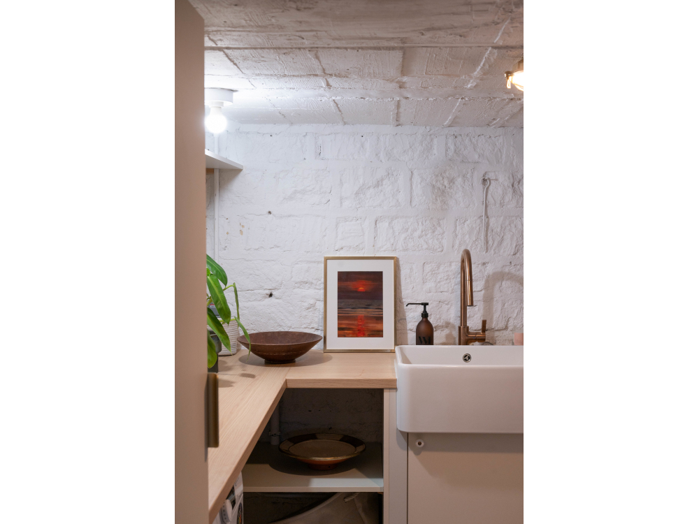 Buanderie en sous-sol