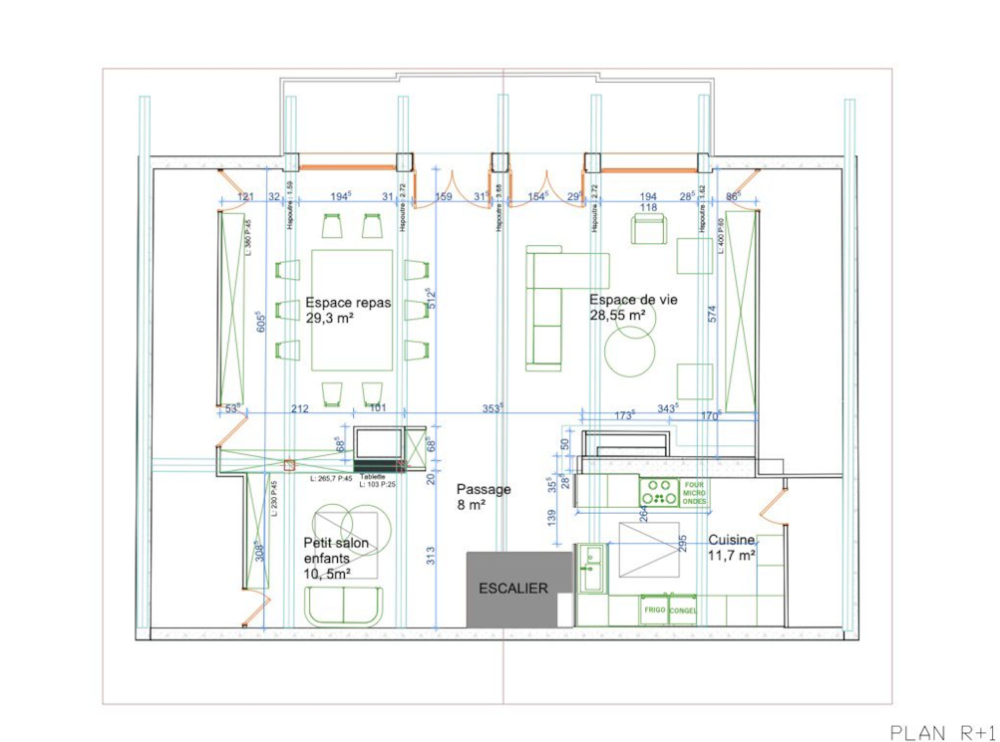Plan avant du projet