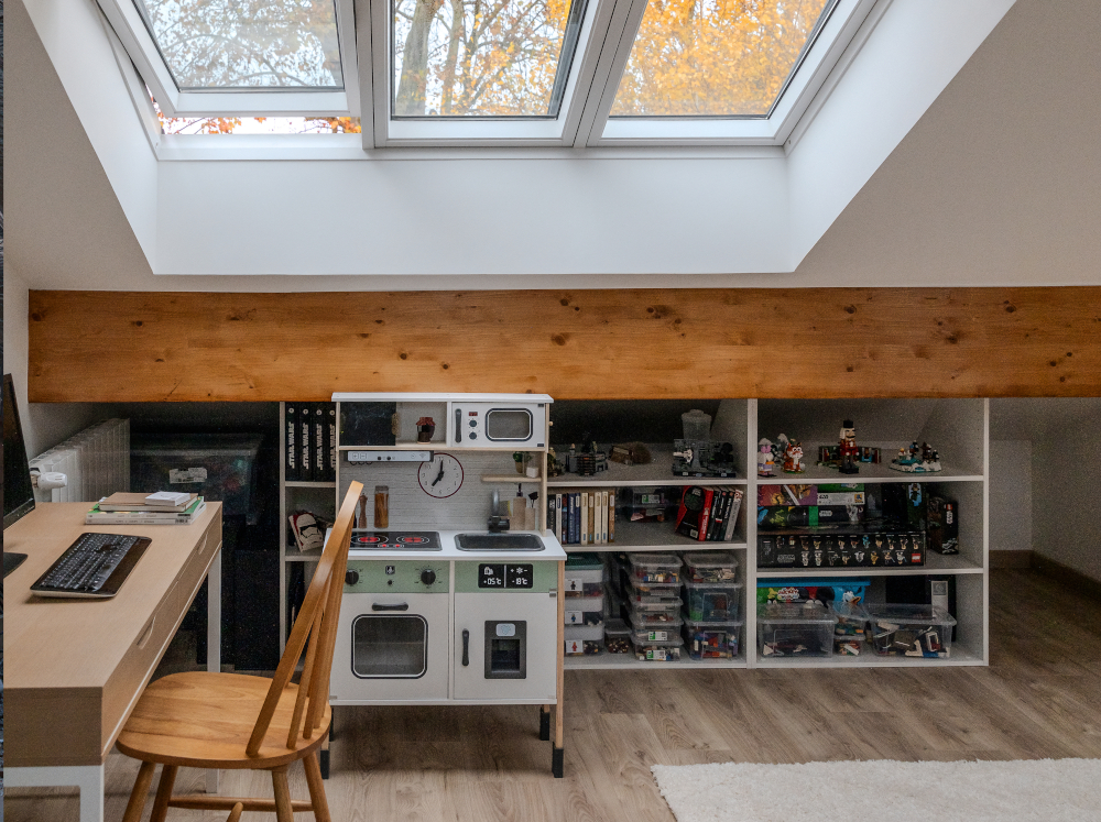 Les combles am&eacute;nag&eacute;s