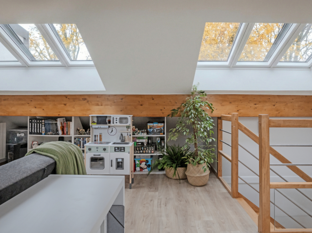 Les combles am&eacute;nag&eacute;s