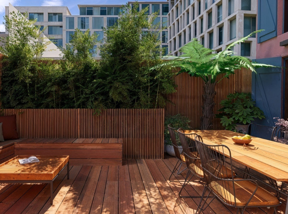 Terrasse fonctionnelle 