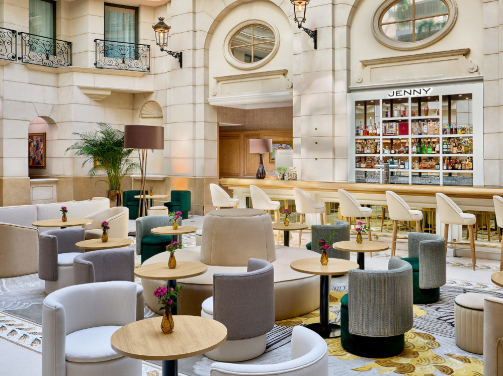 La rénovation du Marriott Champs-Élysées