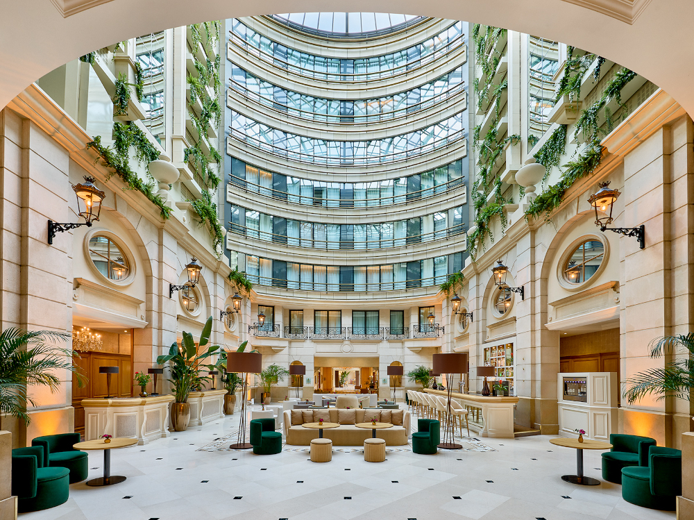 La rénovation du Marriott Champs-Élysées