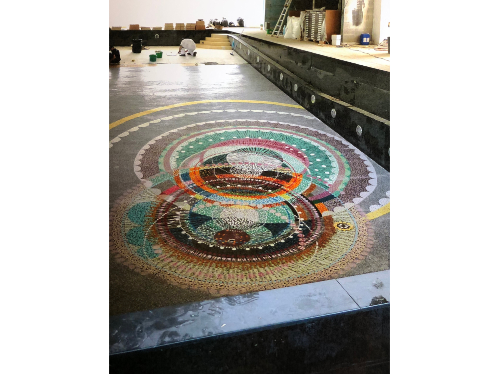 Mosaïque Piscine Privée 160 m2