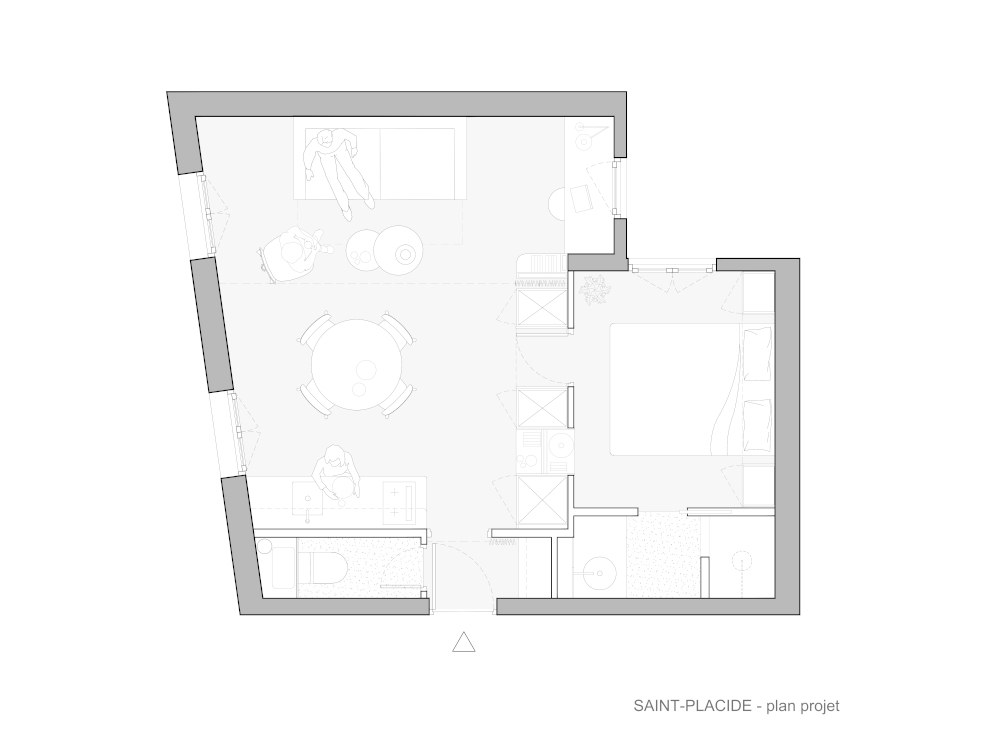 Plan apr&egrave;s travaux 