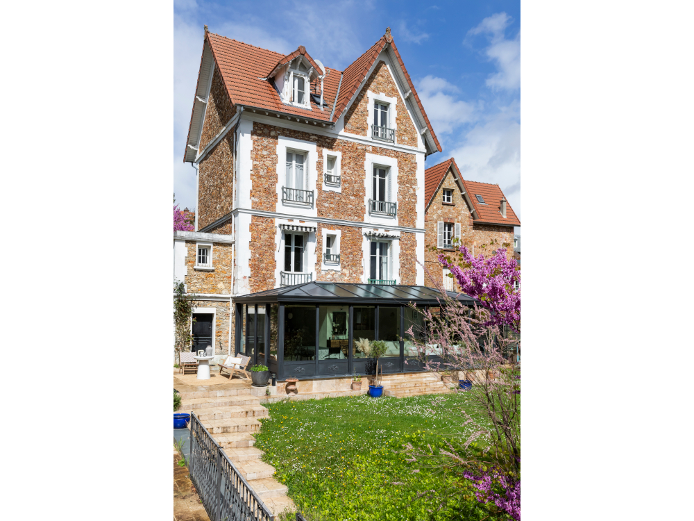 La fa&ccedil;ade de la maison 