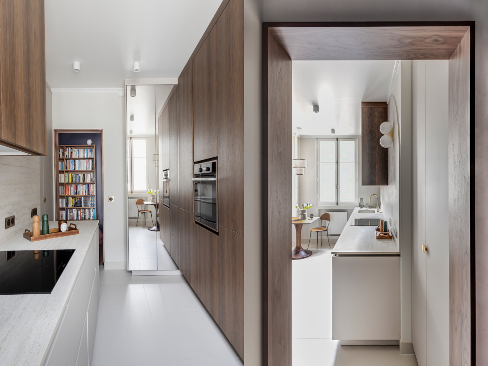 La cuisine apr&egrave;s les travaux 