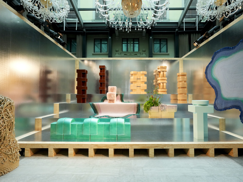 Tendance "fronti&egrave;res" : Patricia Urquiola, "Balcoon-Scapes" pour Duravit, Gran Meli&aacute; Palazzo Cordusio.