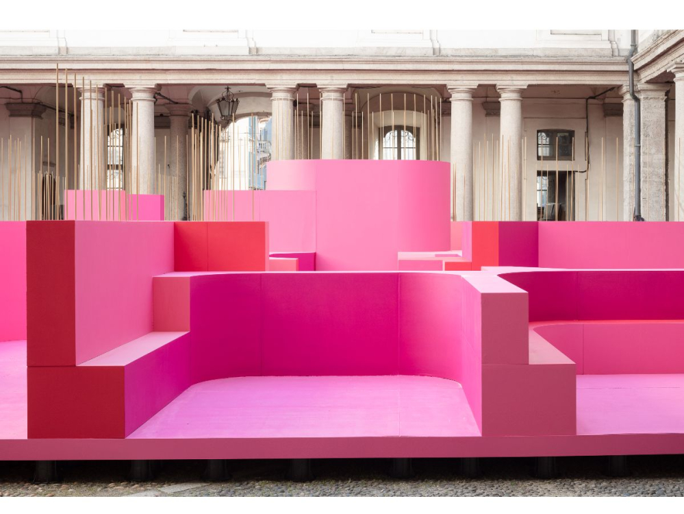Milan Metamorphosis in Motion labyrinthe Lina Ghotmeh