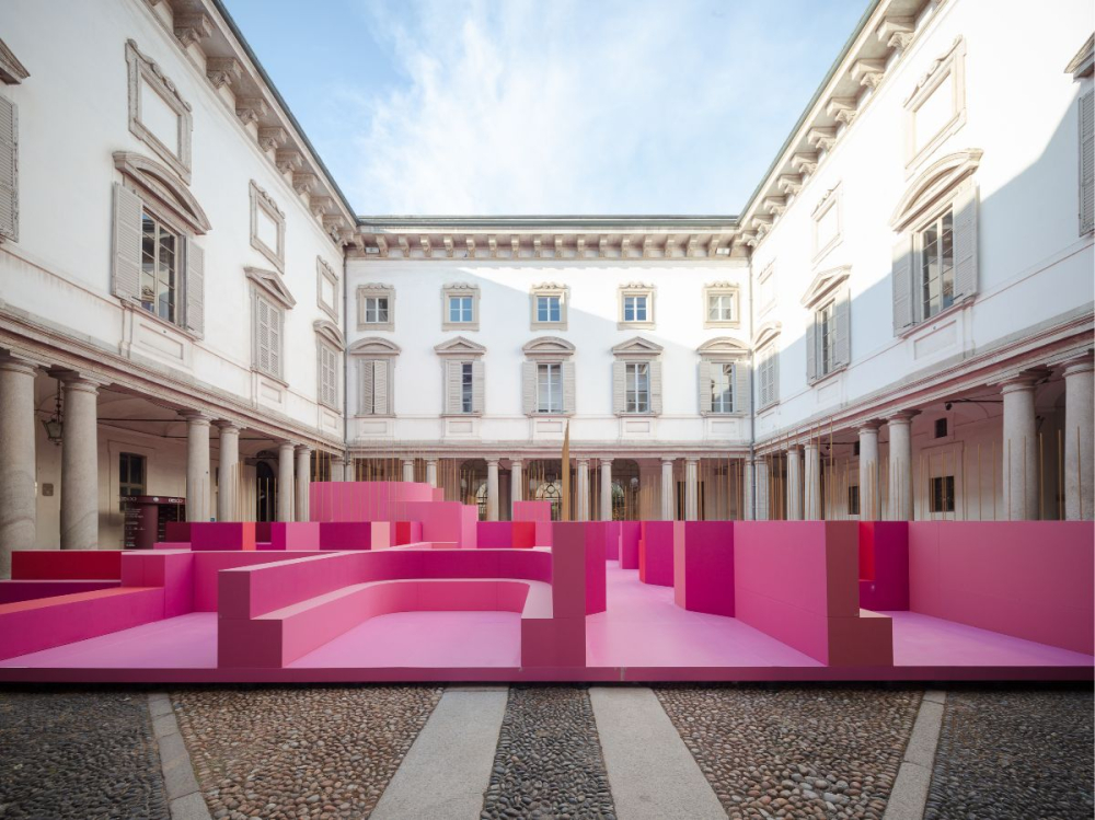 Milan Metamorphosis in Motion labyrinthe Lina Ghotmeh