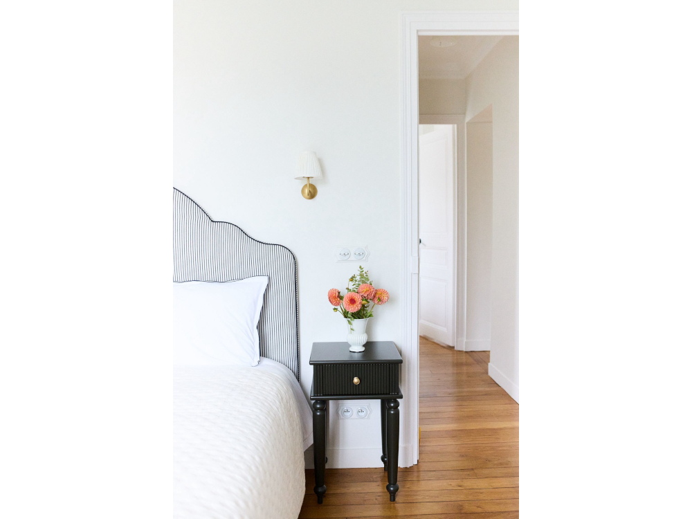 T&ecirc;te de lit sur mesure avec @m.salini_interieurs