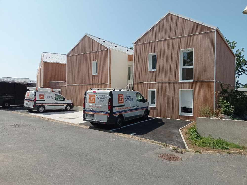 Chantier construction bois Amenatys Trecobat à Brest