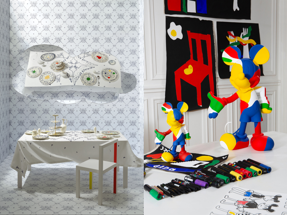 Collaborations avec Gien et Leblon Delienne