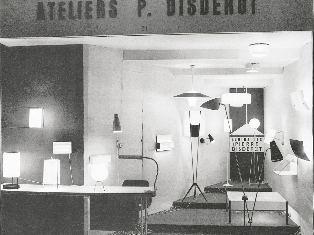 Stand Ateliers Pierre Disderot au salon des arts Ménager de 1955