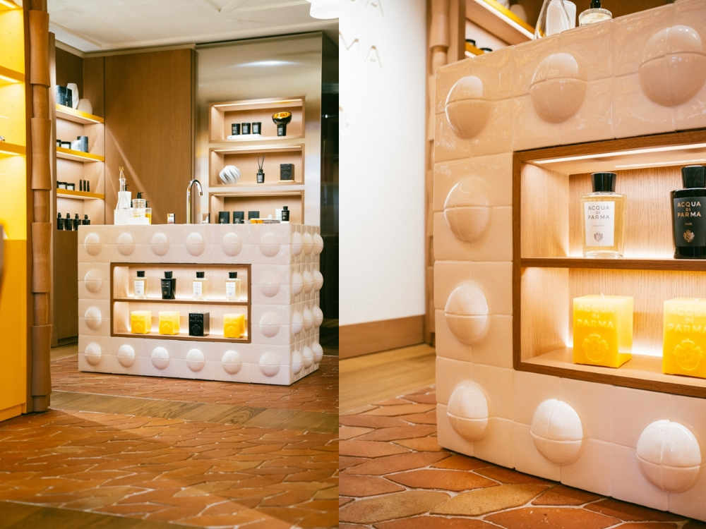 Boutique Acqua di Parmas à Paris