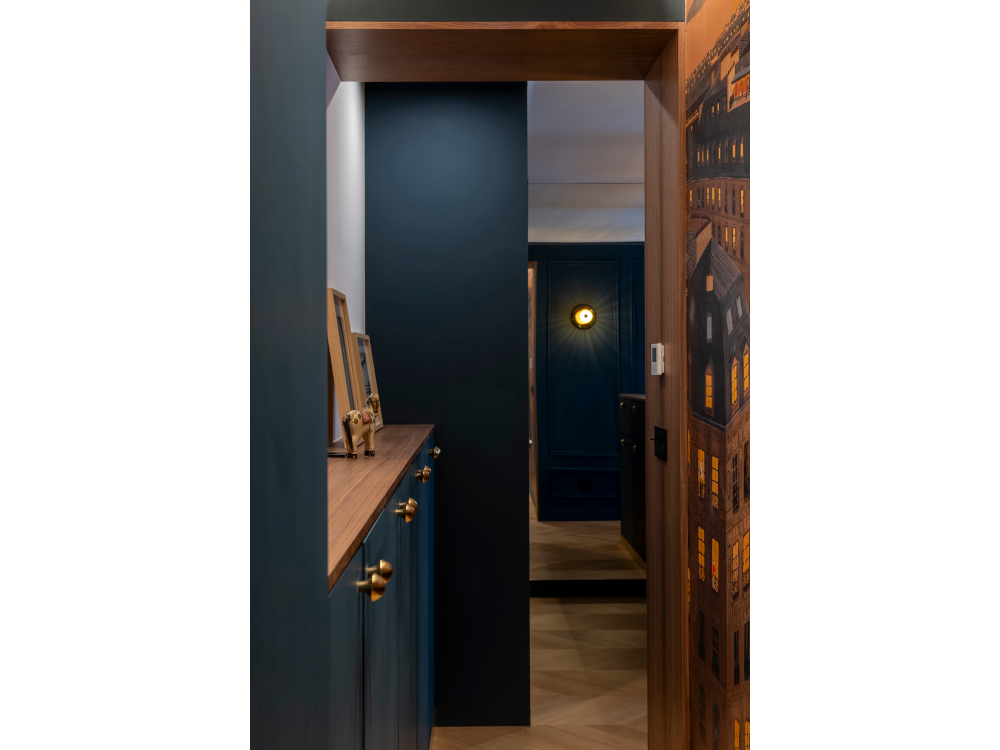 Entrée aménagée par Ameo Concept