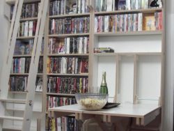 R&eacute;alisation dune biblioth&egrave;que sur-mesure