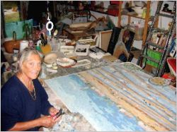 Martine Lionel-Dupont : la mosa&iuml;que depuis 60 ans