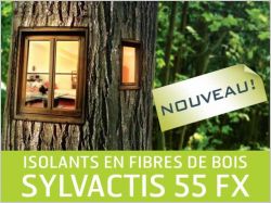 Sylvactis 55 FX : lisolation en fibres de bois Haute Performance