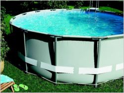 Une piscine vite install&eacute;e