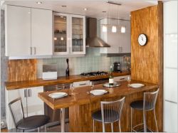 La m&eacute;tamorphose d'un couloir de 7m2 en cuisine