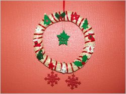 Une couronne de Noël à faire soi-même