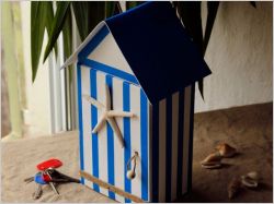 Création maison : une boîte à clefs esprit bord de mer