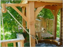 Un spa dans les arbres